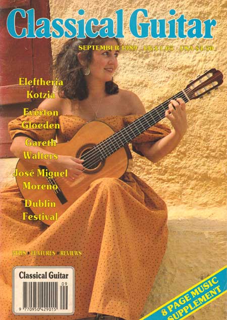 Classical Guitar Magazine Cover